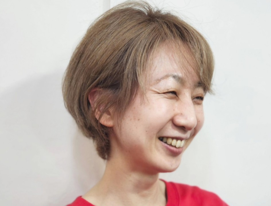 キャパシティビルディング講座2024修了生まつだあいこさんの写真。
